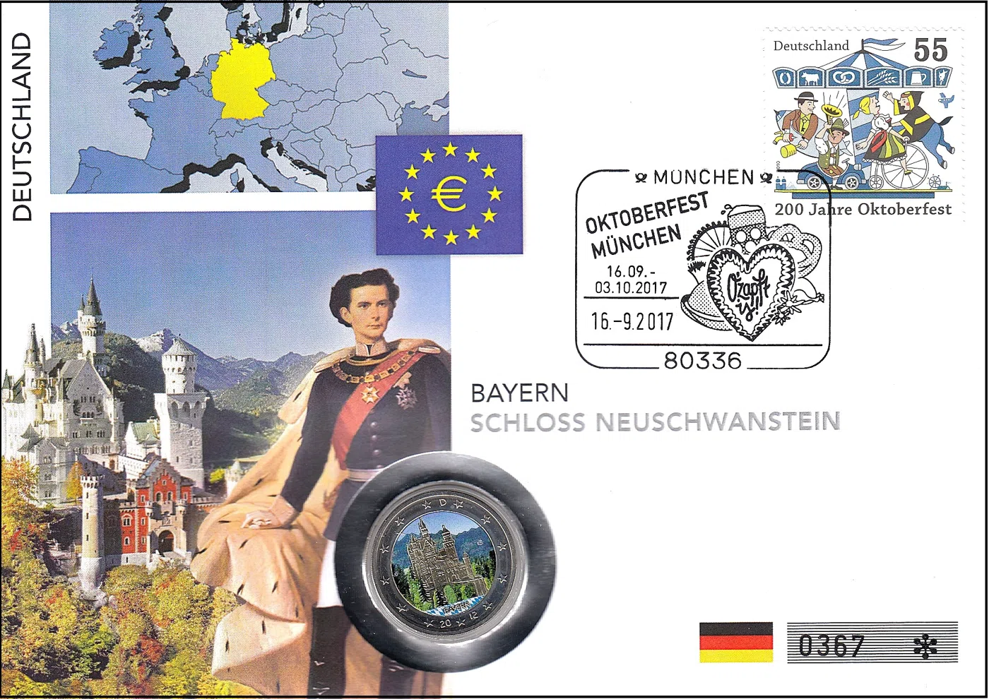 ZVEZNA DEŽELA BAVARSKA - GRAD NEUSCHWANSTEIN